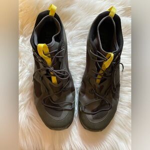 Arc'teryx Men's Olive Green and Yellow Athletic Shoes